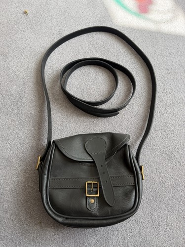 Genuine leather cartridge bag - genuine,