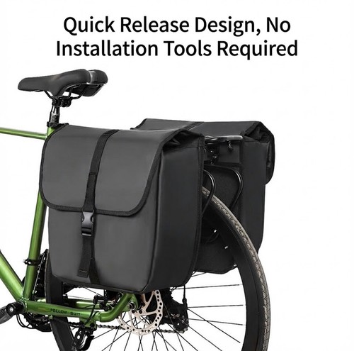 Bike pannier bag 35l - pannier,