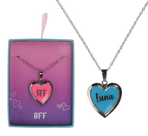 Personalised glow locket - personalised,