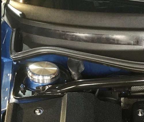 Billet alloy strut caps - alloy, tt
