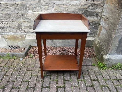 Vintage pine washstand - ,