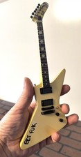 JAMES HETFIELD (Metallica) -eet fuk ESP MX-220 1:4 Scale Guitar ~Axe Heaven~