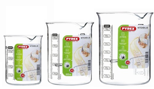 Pyrex kitchen lab measure and - pyrex,