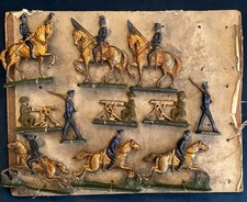 Collection Of Early 20th Century Painted Soft Lead Soldiers