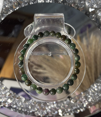 Green jade crystal stone - jade,