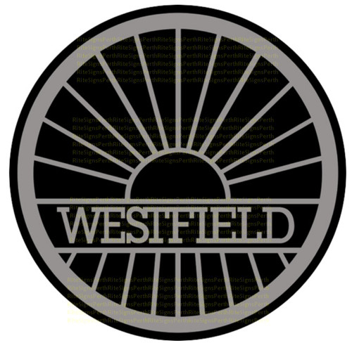 Westfield sticker 80mm - westfield,