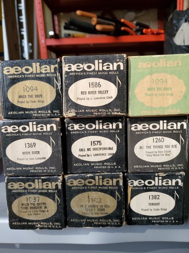 Aeolian music rolls player - aeolian,
