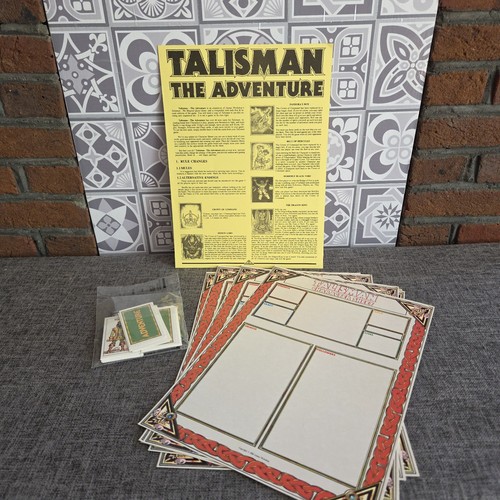 Talisman the adventure set - the,