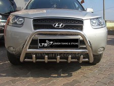 CHROME BULL BAR AXLE NUDGE