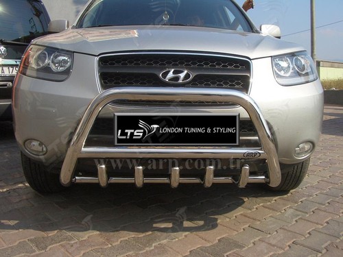 Chrome bull bar axle nudge - bull,