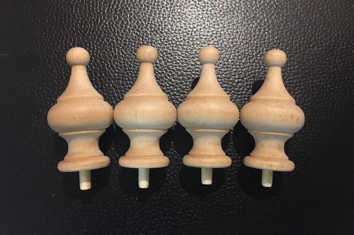 Antique clock parts finials - antique, parts-