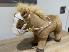 Zapf Creation Plush Animatronic Walking Horse Pony With Pink Reins Baby Born