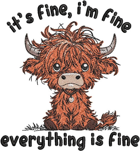 Hkliopu highland cow - highland, cross