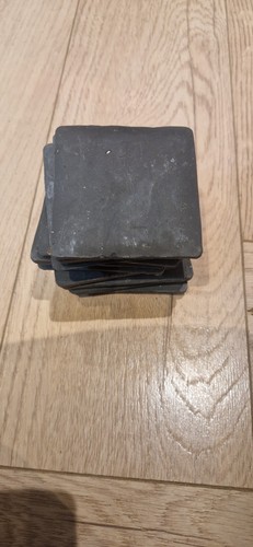 Ceramic coral frag tiles - , black