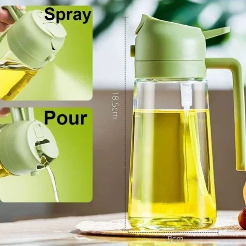 Oil spray bottle - 2-in-1,