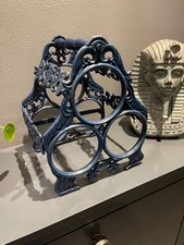 Vintage Cast Iron Wine Rack