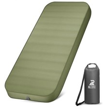 OUTSKIRT Self-Inflating Sleeping Pad 4" Thick Double Camping Mattress Pump sack