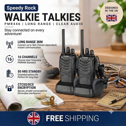Pack baofeng 88e walkie - pack, bf-88e