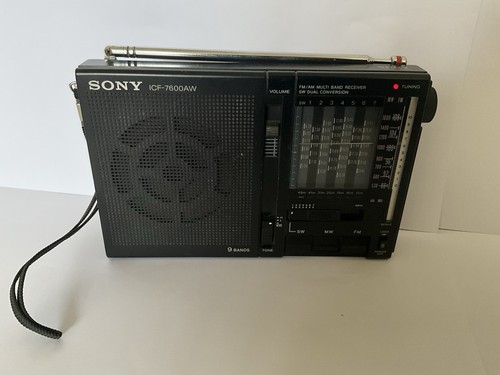 Sony icf 7600aw multi - sony, fm/am