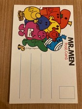 Vintage Mr. Men Postcard –