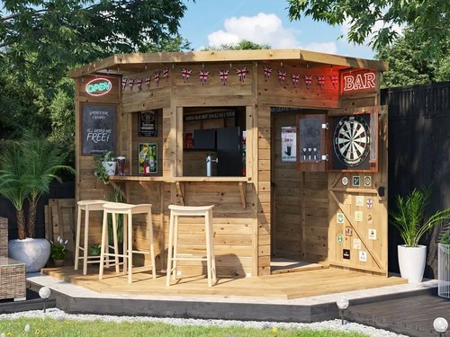 Outdoor bar 2 4m the - outdoor,