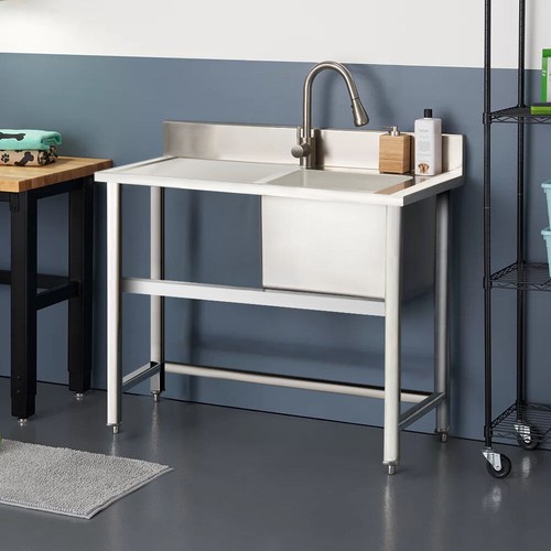 Stainless steel sink - steel,