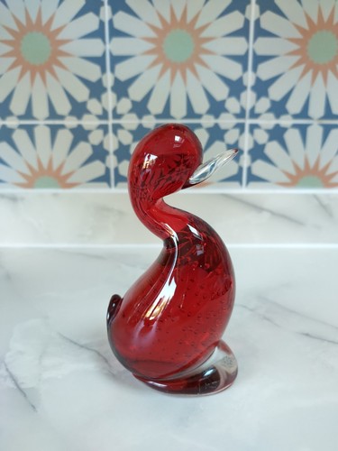 Whitefriars ruby glass dilly - whitefriars,