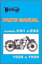NORTON Parts Manual All Models