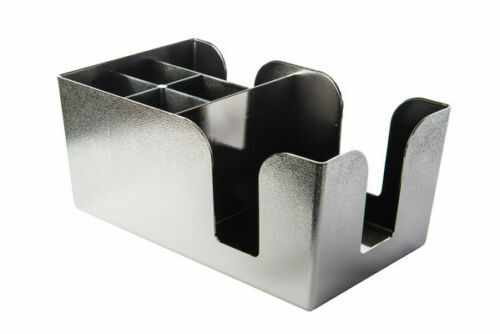 Chrome bar tidy caddy napkins - caddy,