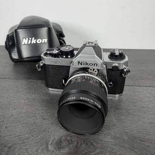 Nikon fm2 35mm slr film - nikon,