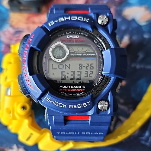 Genuine casio shock - casio, frogman