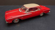 JOHAN 1962 PLYMOUTH FURY HARDTOP BUILT - 1/25 SCALE MODEL KIT COLLECTION LOT 353