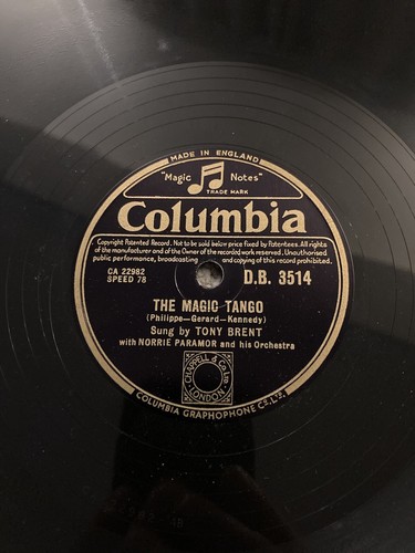 Tony brent 78rpm the - 78rpm,
