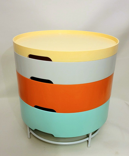 Ikea multicoloured round - ikea,