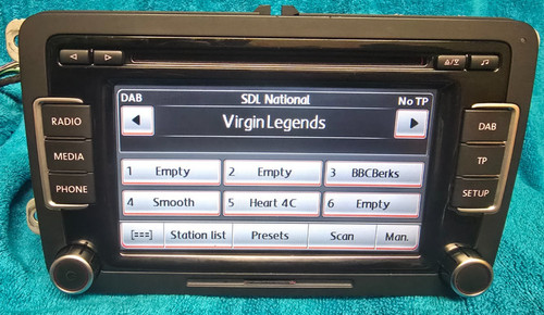 Volkswagen rcd510 touch - volkswagen, vw