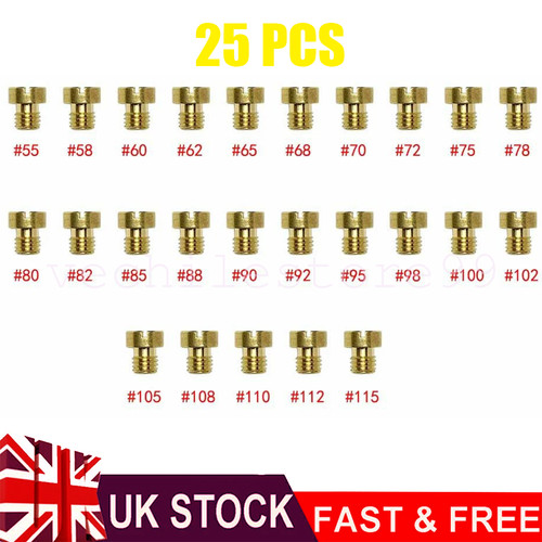 25pcs kit main jet - 25pcs/kit,