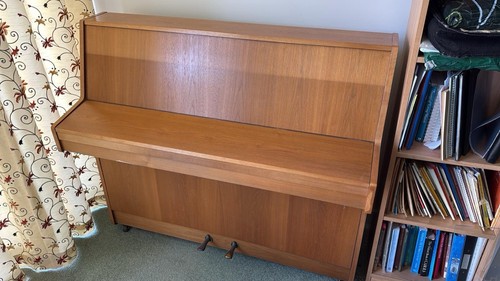 Mid century teak kemble - century, piano