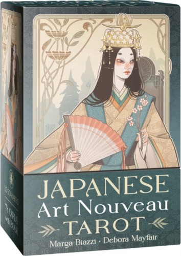 Japanese art nouveau - art, tarot