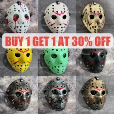 Halloween Mask Old Jason Voorhees Friday The 13th Horror Movie Hockey Mask Masks