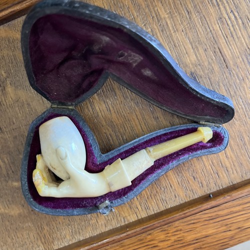 Vintage meerschaum smoking - vintage,