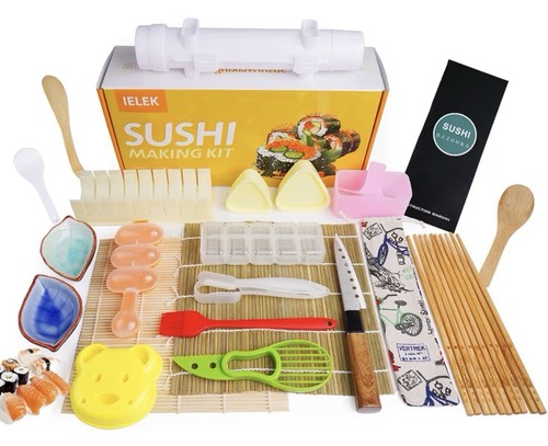 Sushi making kit bamboo - sushi,