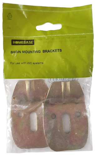 Basin mounting brackets qty - basin,