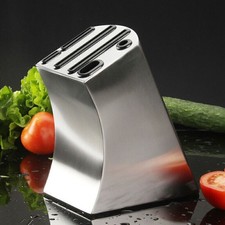 Stainless Steel Knife Block