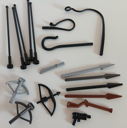 Lego weapons whips staff - staff, &