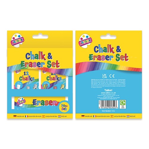 Fun chalk set piece - set, 25