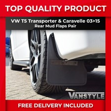 FITS VW T5 REAR MUD FLAPS