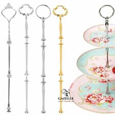 10x Handle Fittings 3 Tier Fruit /Cake Plate Stand Coffee Shop Home Hotel Party