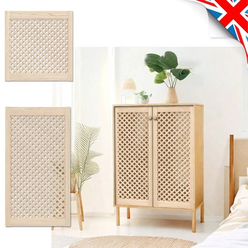 Natural wood pine lattice - natural,