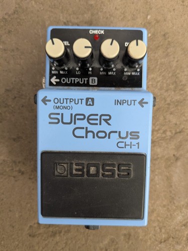 Boss super chorus - ch-1, pedal