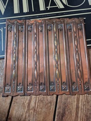Antique old art - nouveau, copper